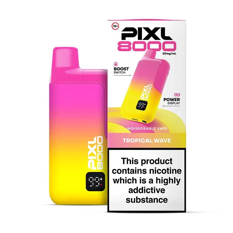 20mg (2%) PIXL 8000 (8K Puffs) Vape Kit - Vape Co - Image 2