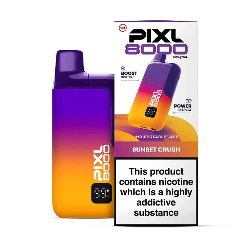20mg (2%) PIXL 8000 (8K Puffs) Vape Kit - Vape Co - Image 3