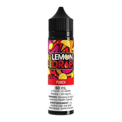 Lemon Drop Boost Salt Nic E-Liquid – Punch 60ml - Nicotine Strength#20mg/ml