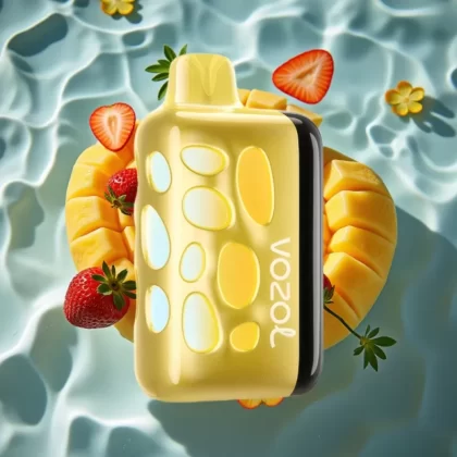 VOZOL RAVE 40000 Disposable Vape – Strawberry Mango, Beat-Synced Party Mode, 270° Glow Design - Bangvapeaustralia