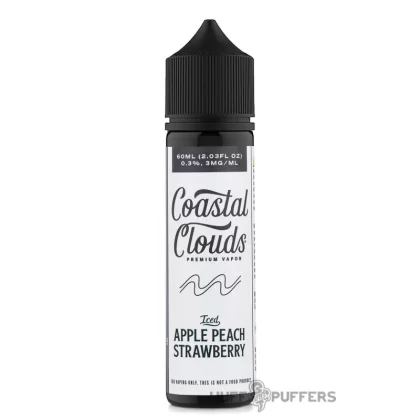 Coastal Clouds – Iced Apple Peach Strawberry 60mL - Vape Product, Vape Product