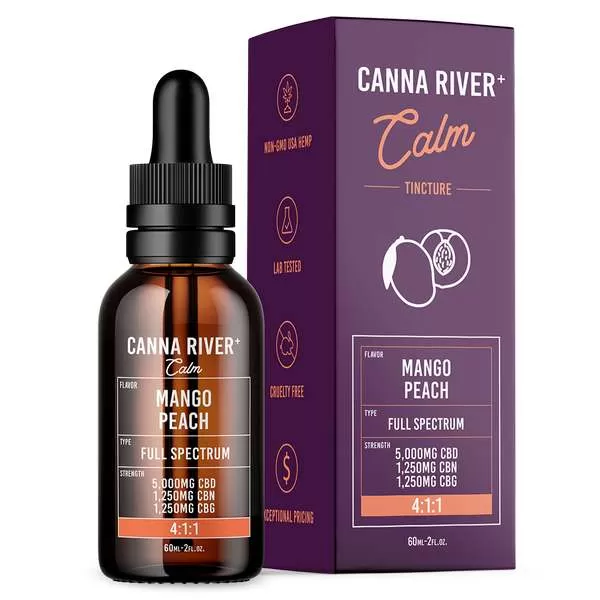 Canna River⁺ Full Spectrum CBD Calm Tincture 60mL - Image 3