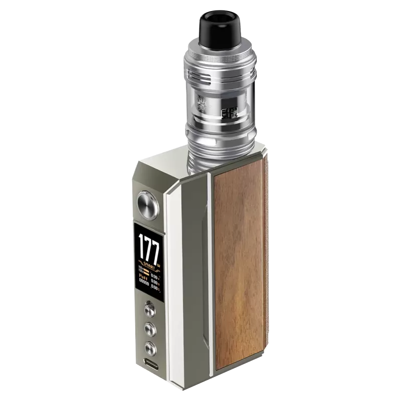 VooPoo Drag 4 Kit - Pale Gold and Walnut
