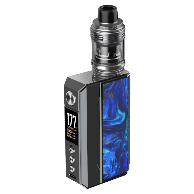 VooPoo Drag 4 Kit - Pale Gold and Walnut - Image 2