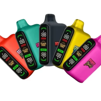 Cloud King by Candy King CK20000 Disposable - Belts Strawberry, Berry Dweebz