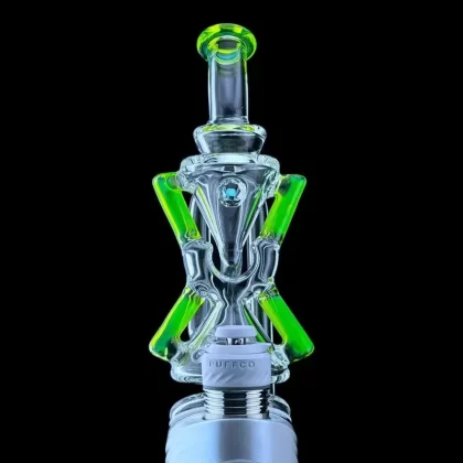 Iridescent Glass x Ion Glass : Le Superior XCR Puffco Peak Attachment
