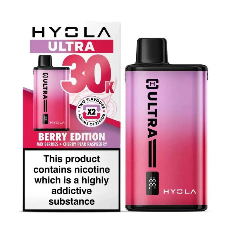 Hyola Ultra 30K Prefilled Pod Kit - Berry Edition - Image 2