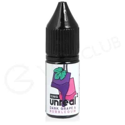 Dark Grape & Bubblegum Nic Salt E-Liquid by Unreal 2