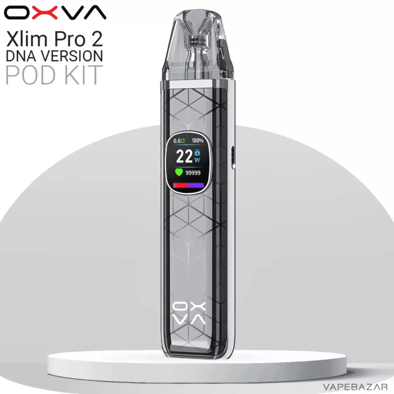 OXVA Xlim Pro 2 DNA Version Kit – Nebula Gray - Pod Kit / OXVA