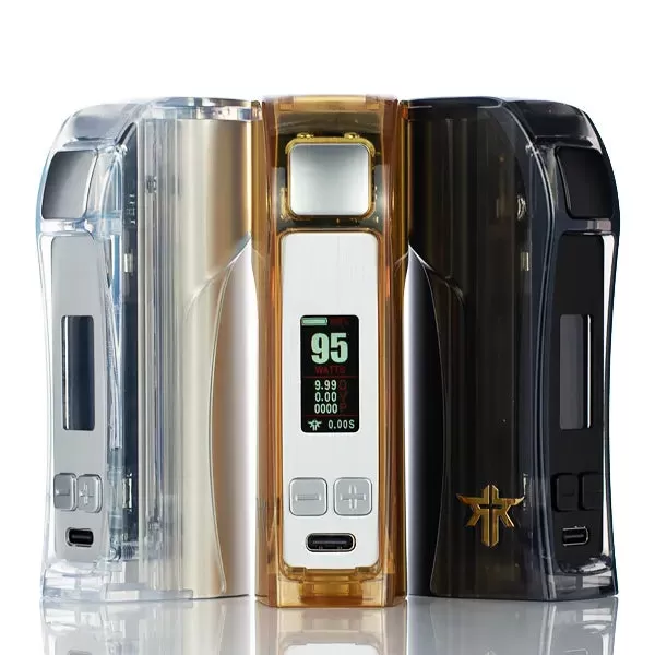 Vandy Vape Requiem 95W Box Mod (DISCONTINUED) - Clear Red