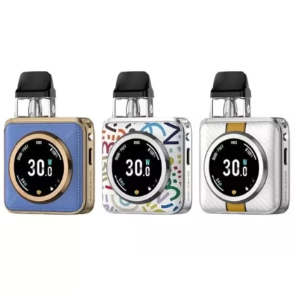 Vaporesso Xros 5 Nano Vape Kit - Blue Leatherette, Orange Leatherette
