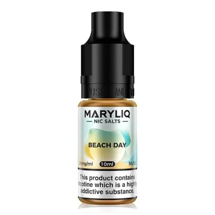 Beach Day By Maryliq Nic salt 10ml - Nicotine Strength#20mg (Salt)>10mg (Salt)