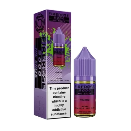Elux Firerose Vim Tru Nic Salt E-Liquid - Nicotine Strength#10mg>20mg