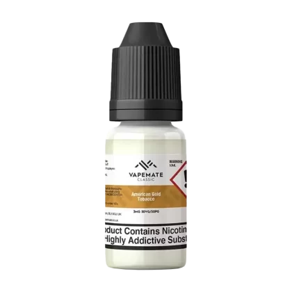 Vapemate Classic American Gold Tobacco 10ml - 50VG / 50PG / 3mg - Vapeshop Co