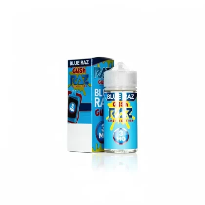 Pod Juice X RAZ Blue Razz Gush 100mL E-Liquid - Vape Product, Vape Product; Vape Product, Vape Product