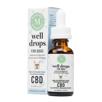 Martha Stewart – CBD Well Drops For Dogs – 600mg