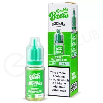 Sweet Watermelon Nic Salt E-Liquid by Double Brew Originals