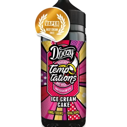 Ice Cream Cake Temptations Doozy Vape Co E Liquid 120ml