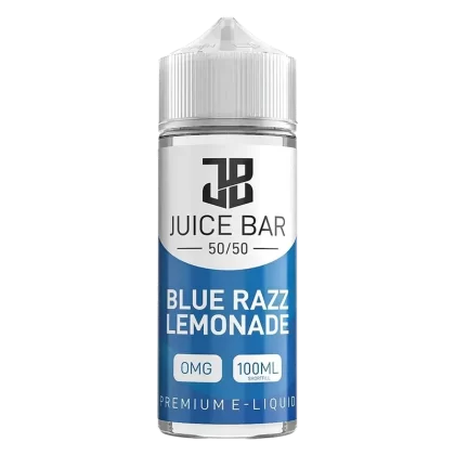 Juice Bar Blue Razz Lemonade 100ml Shortfill E-Liquid - Ecigpremium