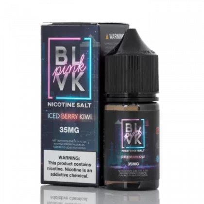 ICED BERRY KIWI SALT – BLVK PINK SERIES – BLVK UNICORN – 30ML - Vapebar Pk