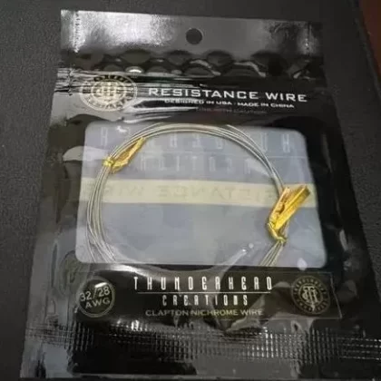 THC Thunderhead Creations Resistance Wire 1.5m - Guage#Clapton Twisted Nichrome Wire 32g + 26g>Clapton Nichrome Wire 32g + 28g>Clapton Nichrome Wire 32g + 24g>Clapton Kanthal & Nickel Wire 3