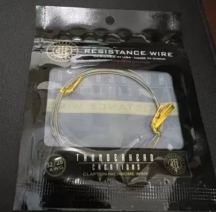 THC Thunderhead Creations Resistance Wire 1.5m - Guage#Clapton Twisted Nichrome Wire 32g + 26g>Clapton Nichrome Wire 32g + 28g>Clapton Nichrome Wire 32g + 24g>Clapton Kanthal & Nickel Wire 3