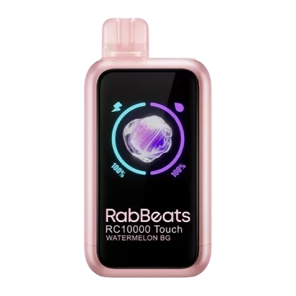 Watermelon BG RabBeats RC10000 Touch - Nicotine#50mg~Size#Single>5 Pack
