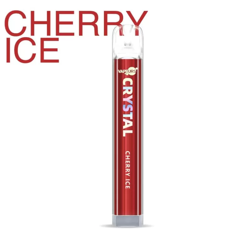 VAPEURS Crystal – Cherry Ice - 550 mAh / Propylenglykol / Aromastoffe / Glycerin / Nikotinsalz / 20mg/ml / Cherry Ice - Image 2