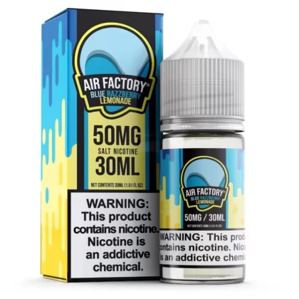 Air Factory Salt Blue Razzberry Lemonade eJuice - Vape Product; Vape Product (6AFFB8)