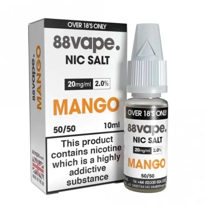 Mango Nic Salt E-Liquid by 88vape (10ml) - 20mg