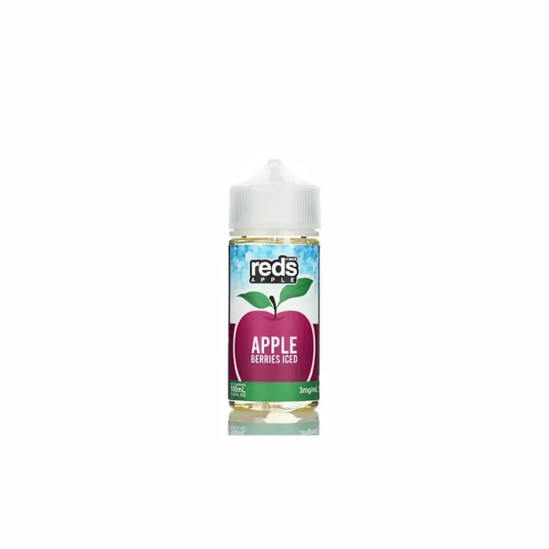 7 Daze Reds Apple ICED Berries E-Juice 100ml - Image 2