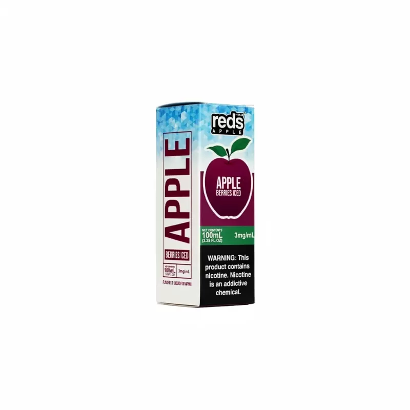 7 Daze Reds Apple ICED Berries E-Juice 100ml - Image 3