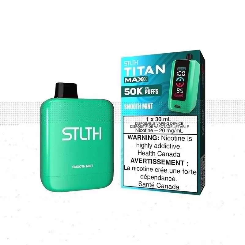 STLTH TITAN MAX DISPOSABLE – SMOOTH MINT