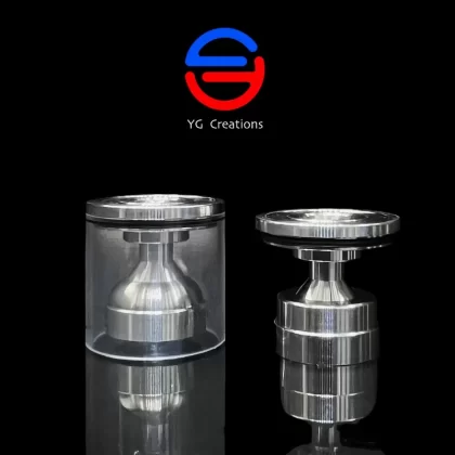 Asylum RTA V3 Short tank Kit SS – YG Creations