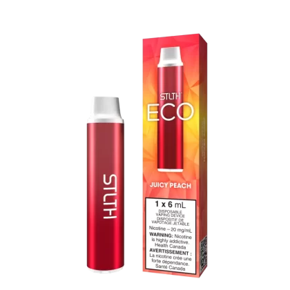 STLTH ECO - Juicy Peach - 20 mg/mL (wholeseller) - Excise ON, 20 mg/mL - ON