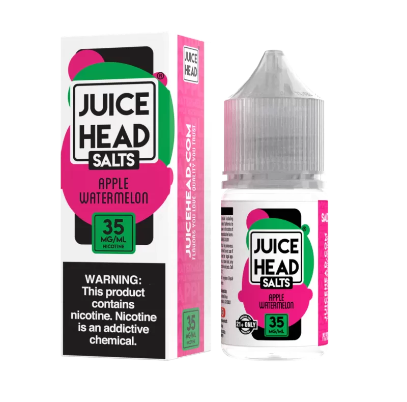 Juice Head Salts - Apple Watermelon - 30ML E-Liquid