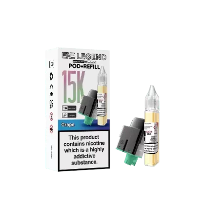 Elux ENE Legend 15k Prefilled Pod Grape - Nicotine Strength#20mg