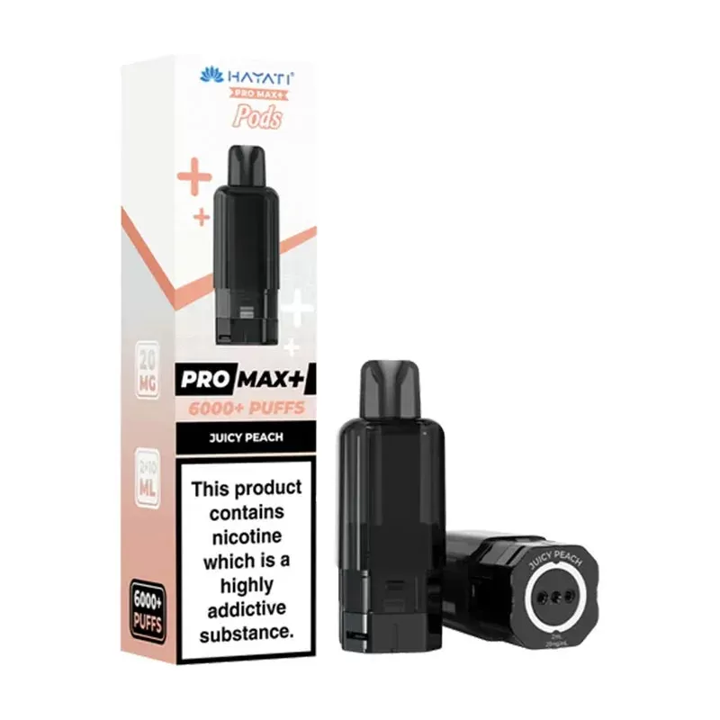 Hayati Pro Max Plus 6K Replacement Pods - Blue Razz Cherry