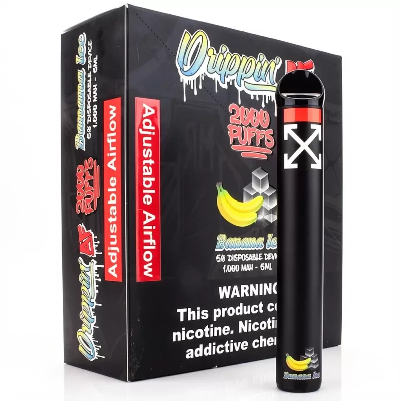 Drippin AF Vape Desechable 2000 Puffs 1000mAh 5% Nicotina