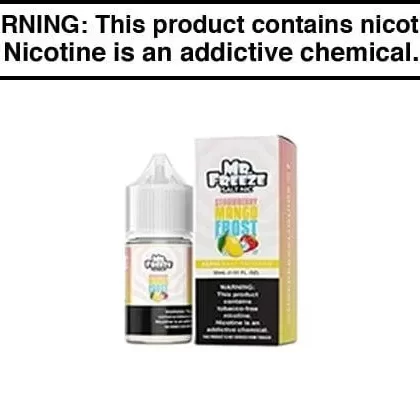 STRAWBERRY MANGO FROST BY MR. FREEZE SALTS 30ML - Vapejuice