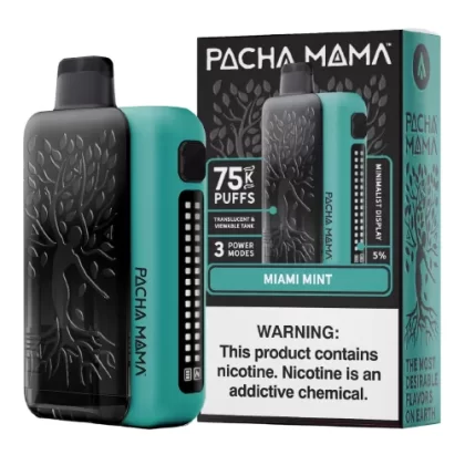 Miami Mint Disposable Vape (75000 Puffs) by Pachamama 75K