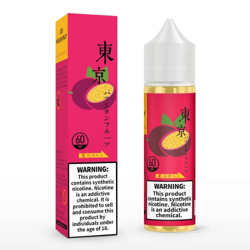 Tokyo Iced Passion Fruit 60ml - Vape Product, Vape Product
