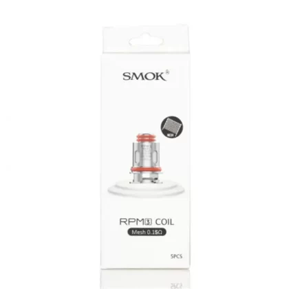 SMOK RPM 3 Replacement Coils (5pcs/pack) - Resistance#0.23ohm>0.15ohm