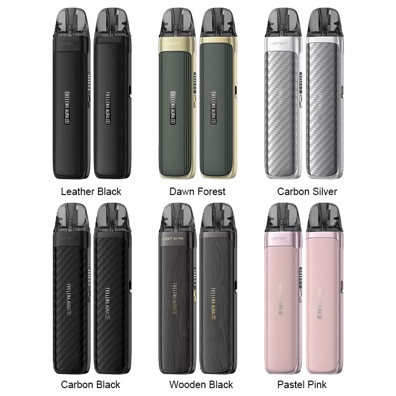 Lost Vape Thelema Aura S Pod Kit 40W - Carbon Black - Image 2
