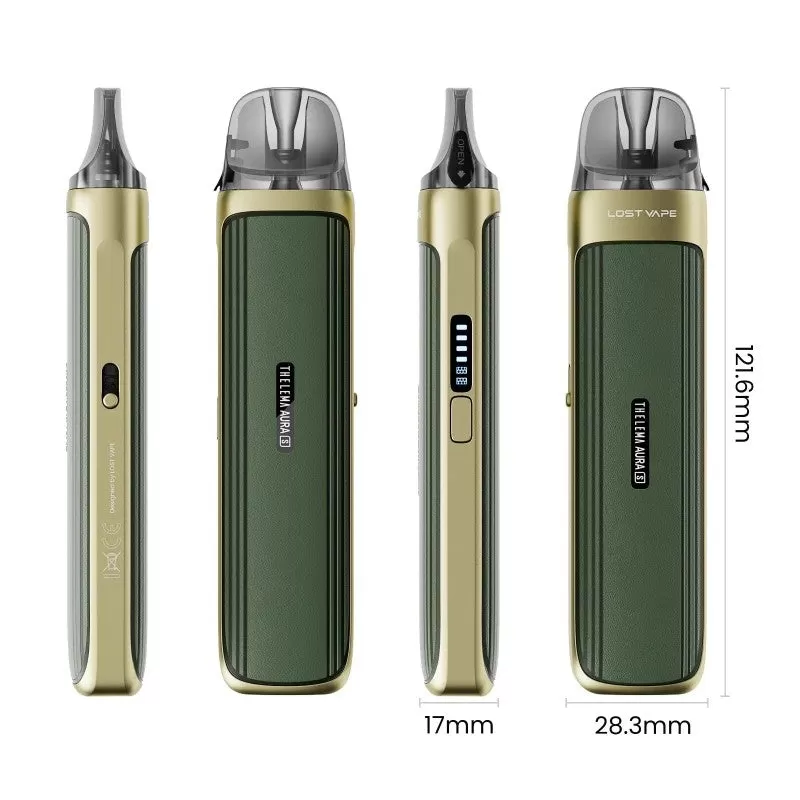 Lost Vape Thelema Aura S Pod Kit 40W - Carbon Black - Image 3