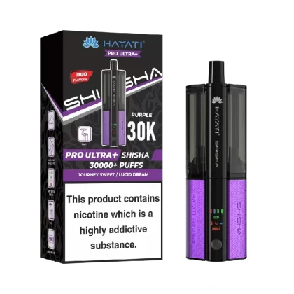 Hayati Pro Ultra Plus Shisha 30000 Prefilled Pod Kit Journey Sweet / Lucid Dream