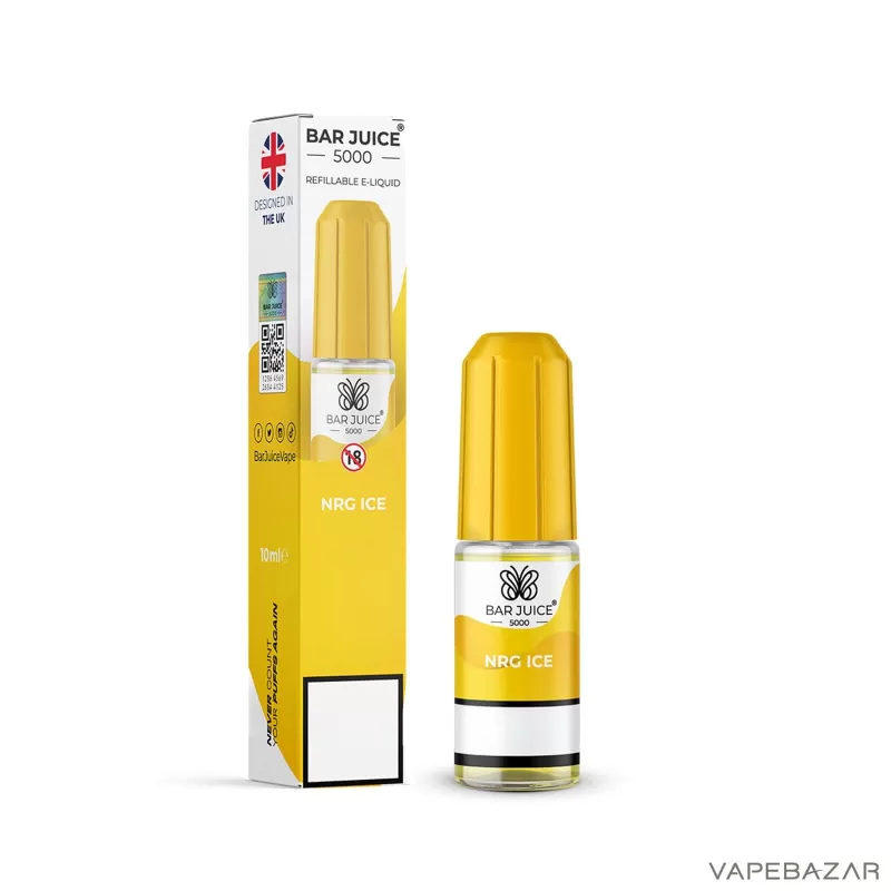 Bar Juice 5000 Nic Salt – NRG Ice - 10mg/ml, 20mg/ml; Glycerin, Nikotin-Benzoat - Image 3