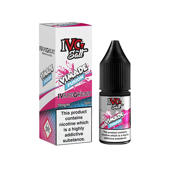 Vimade Fusion IVG Nic Salt e Liquid 10ml – TPD - Vapestorm Co