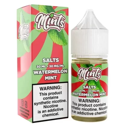 Watermelon Mint 30ml Salt E-Juice by Mints - Pack Count#Single Pack~Size#30ml~Nicotine#30MG>50MG