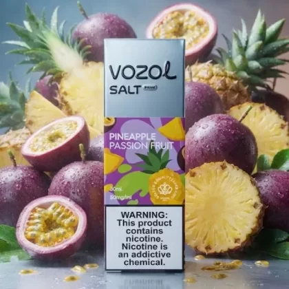 VOZOL PRIME PINEAPPLE PASSIONFRUIT SALT VAPE ELIQUID